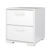 Noční stolek Selina 701 bílý lesk