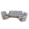 Sedací souprava Anna 3f+1+1 - Lobox 13/olše