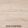 Skříň F2  Finezja dub Sonoma - SKLADEM 1 ks