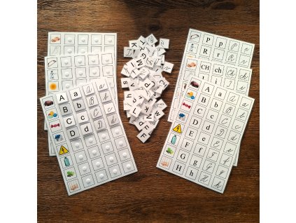 abeceda obrázok napevno a 4 písmená