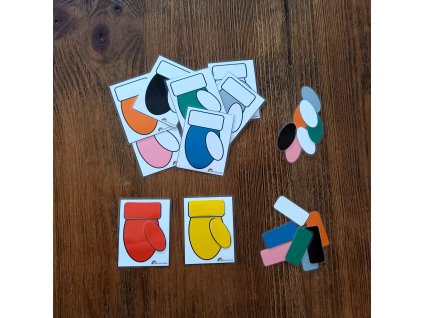 RUKAVICE - FAREBNÉ PRIRAĎOVANIE