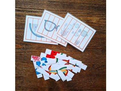 LETNÉ PUZZLE S PODKLADOM