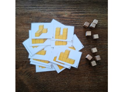 kocky stavanie podľa predlohy