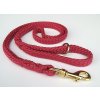 Vodítko klasické pro střední psy - délka 130 cm, ploché lano šířky 17 mm