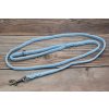 Vodítko klasické pro střední psy - délka 150 cm, ploché lano šířky 13 mm