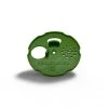 Česnový uzávěr s létáky - zelený kulatý