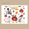 HALLOWEEN Autumn Vibes celý motiv
