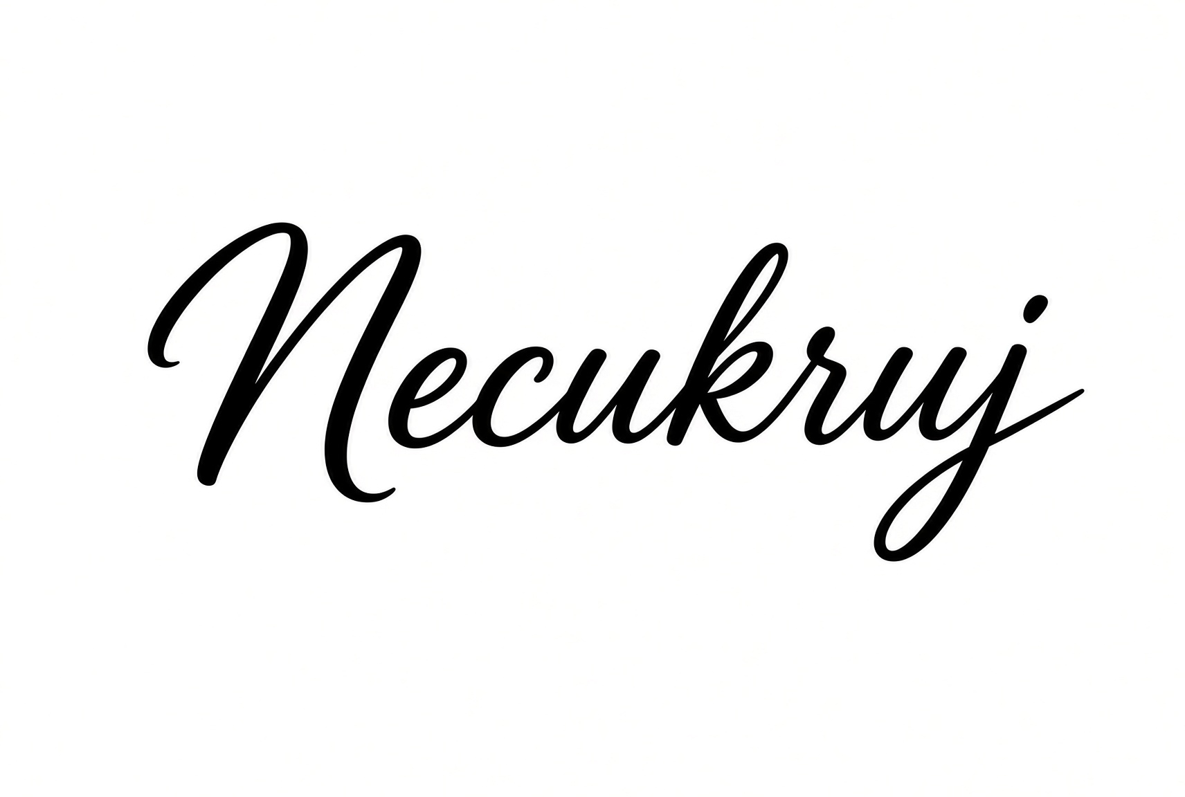 Necukruj