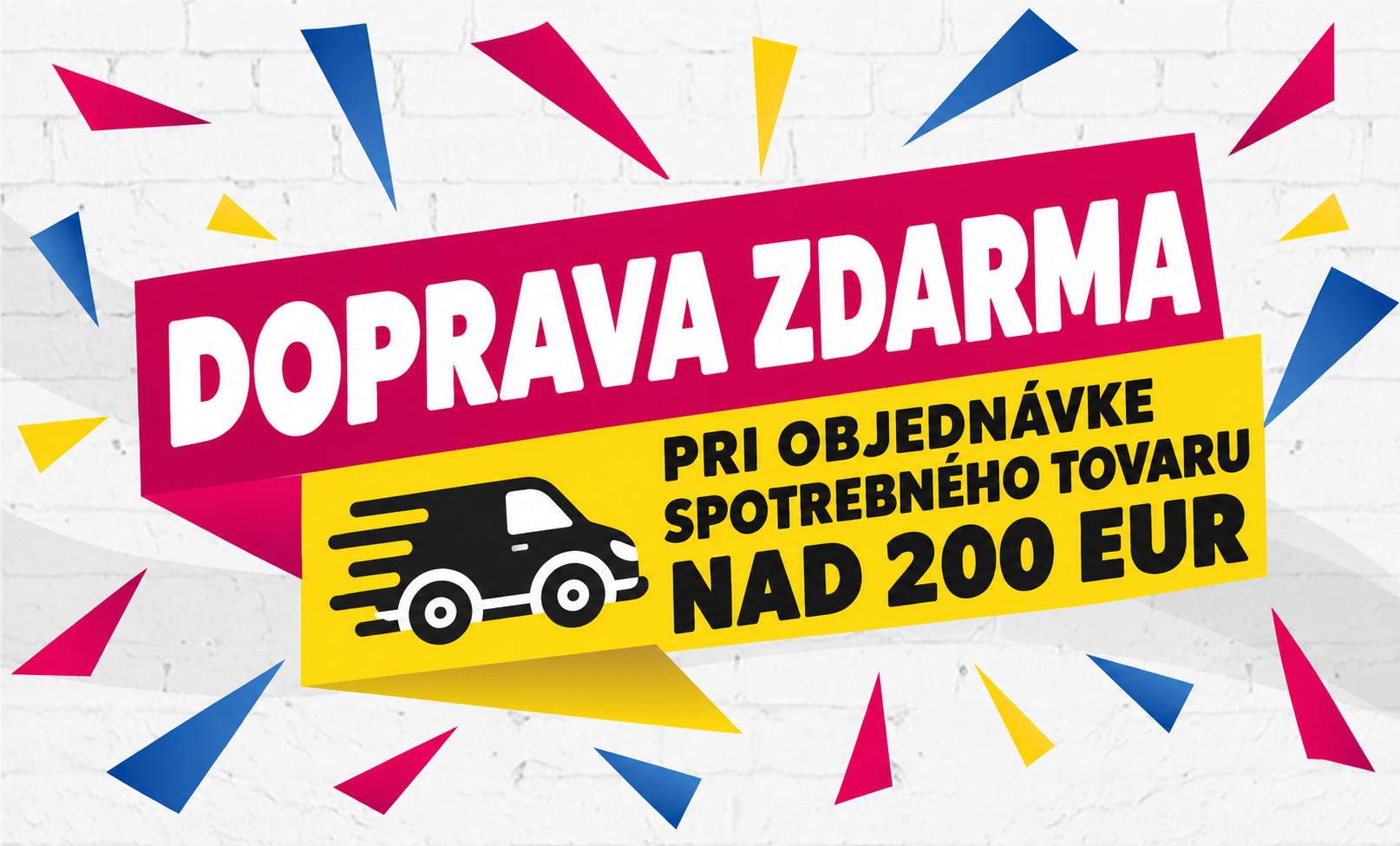doprava zadarmo