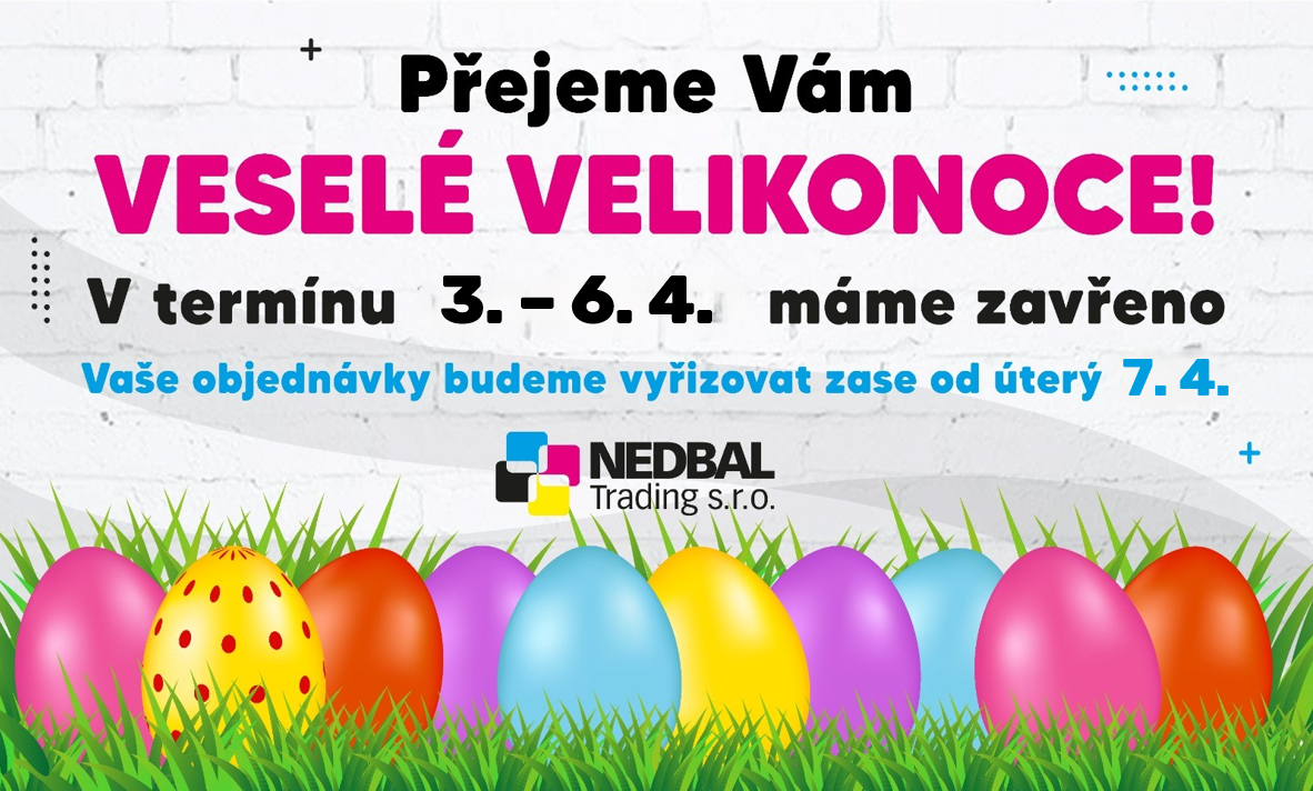 Veselé Velikonoce přeje tým Nedbal Trading