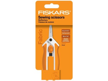 Pružinové nůžky na nitě Fiskars Premier Easy