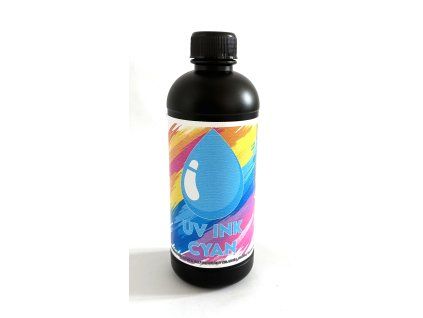 Atrament UV DTF farba modrá