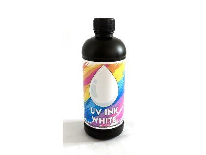 UV barva "tvrdá" W bílá, balení 1000 ml