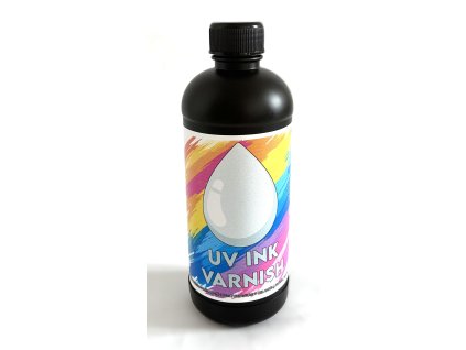 UV DTF průhledný lak