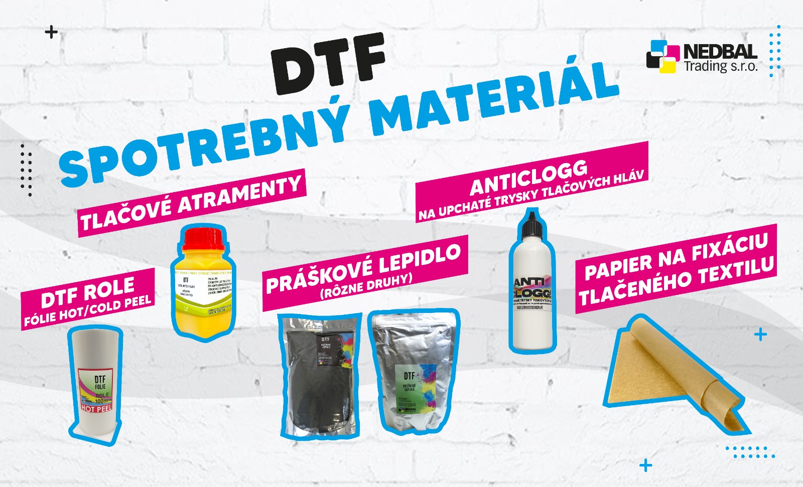 DTF atramenty