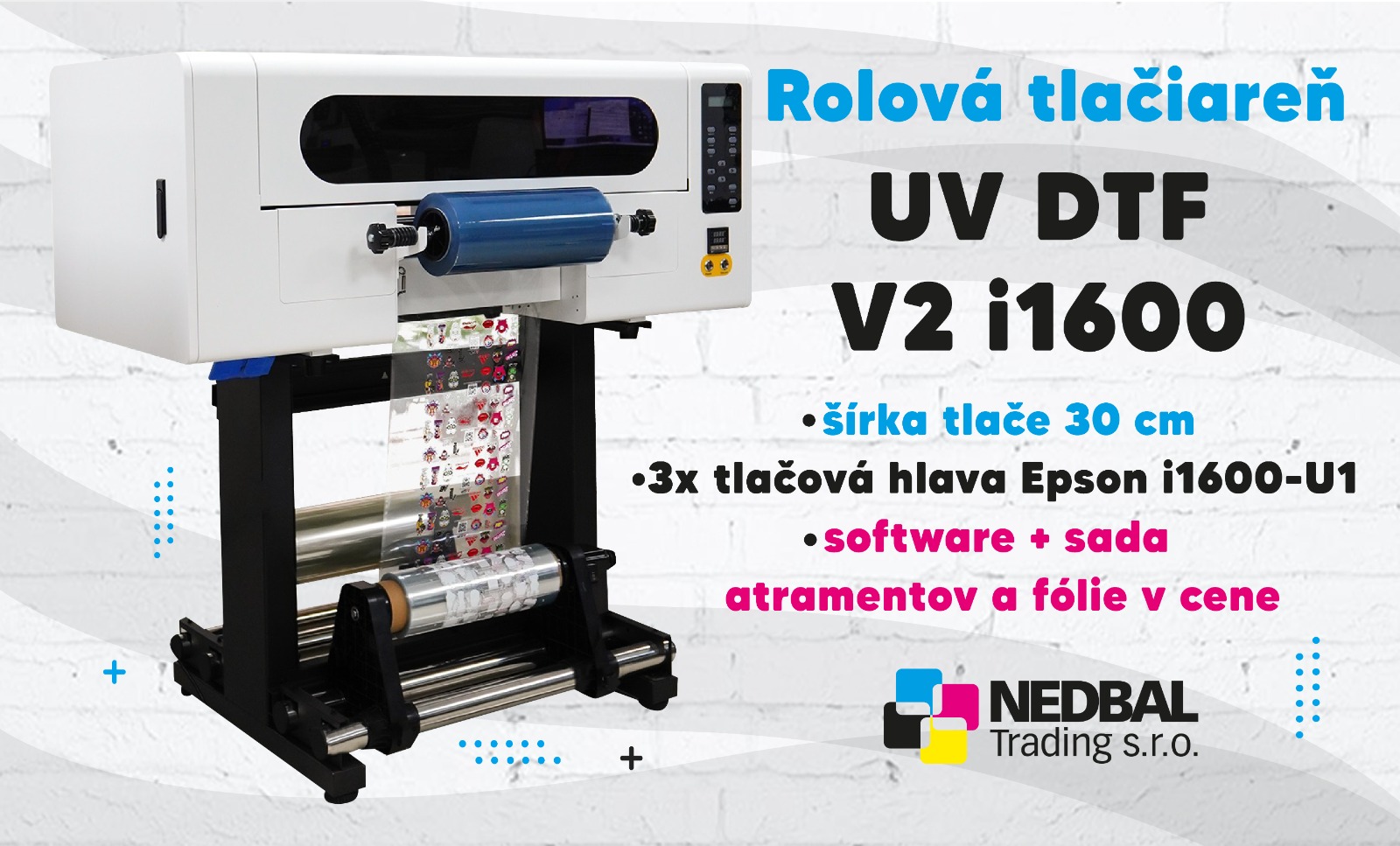 UV DTF tlaciaren