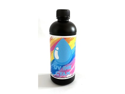 7589 inkoust uv dtf barva modra