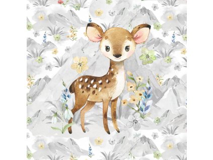 ft panel mountains spring deer