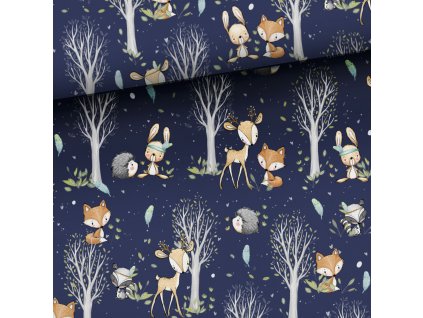 forest adventures unisex navy blue