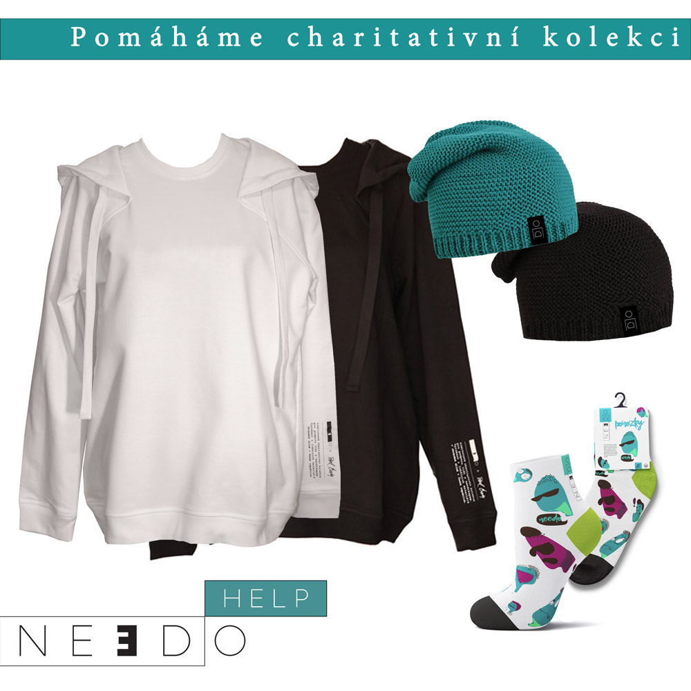 POMÁHÁME charitativní kolekcí oblečení
