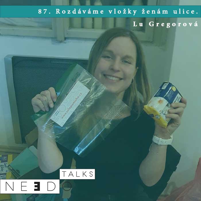 87. Rozdáváme vložky ženám ulice