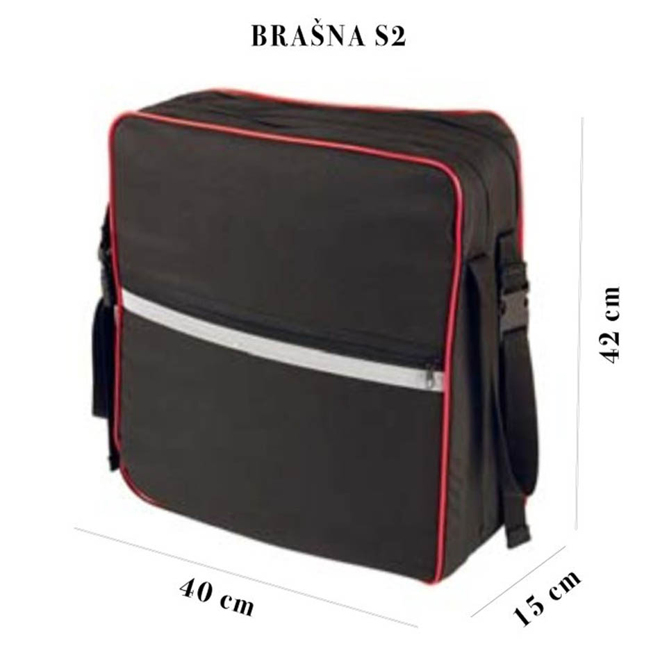 Uchycení brašny S2 na invalidní vozík
