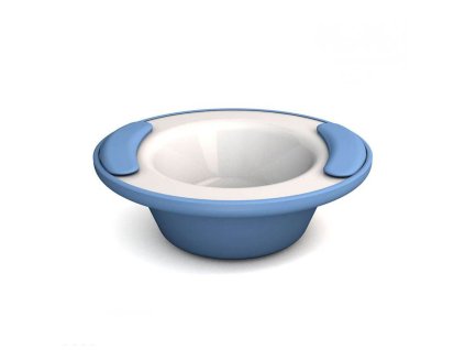 ornamin miska svetle modra