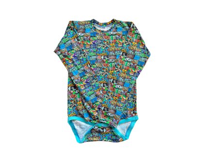 bodytriko barevny vzor5