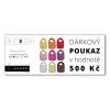 Dárkový poukaz v hodnotě 500 Kč