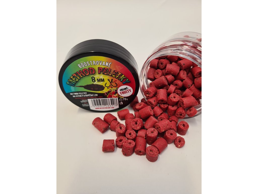 Boostrované Pelety NFC 70g - FRUITY 8mm