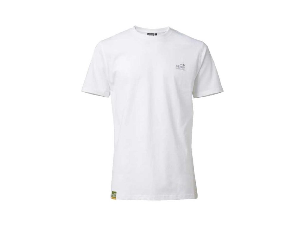 Tričko Geoff Anderson Organic Tee bílé - XL