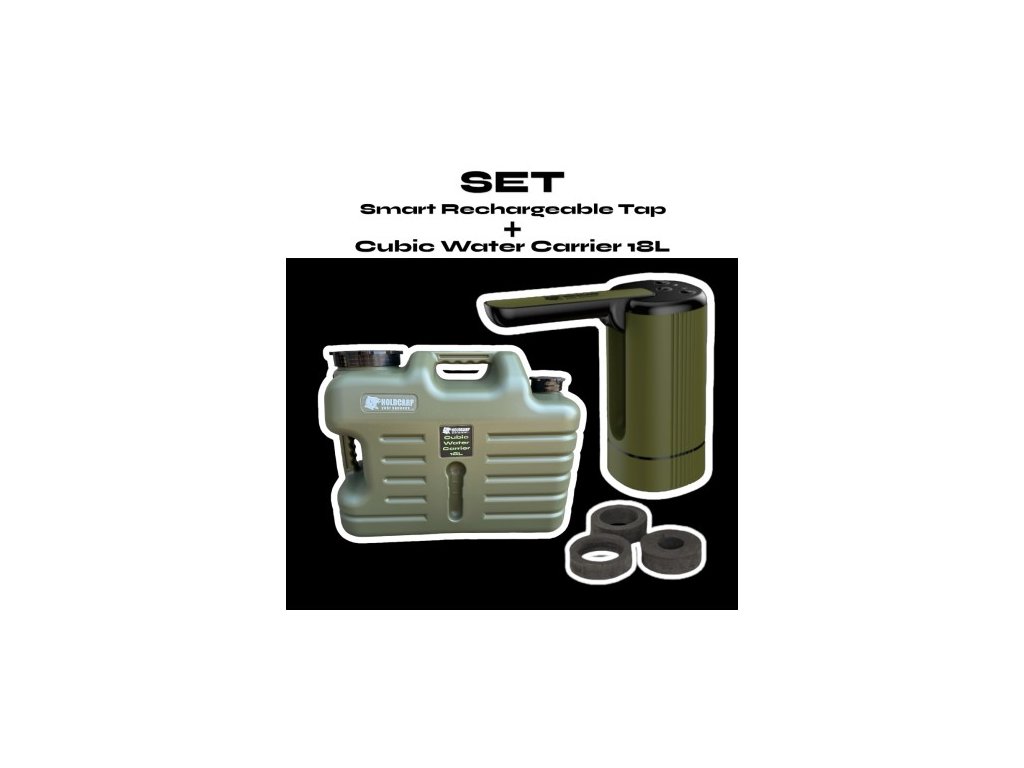 set smart rechargeable tap cubic water carrier 18l