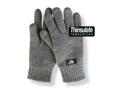 Rukavice D-Eiger Fleece Gloves Grey - L