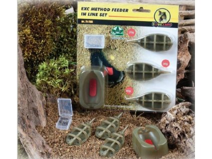 extra carp method feeder set 20 30 40g formicka