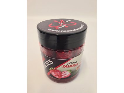 Dipované Boilie NFC - Jahoda 245ml, 20mm