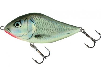 salmo wobler slider floating holographic grey shiner