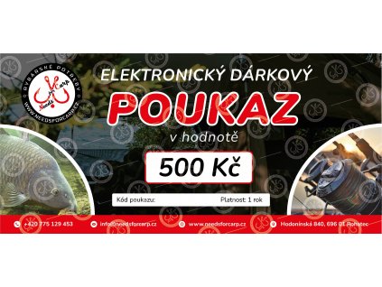 NFC darkovy poukaz new ELEKTRONICKY 500