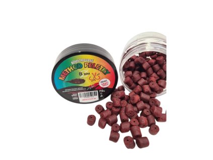 Boostrované Pelety NFC 70g - DRAČÍ KREV 8mm