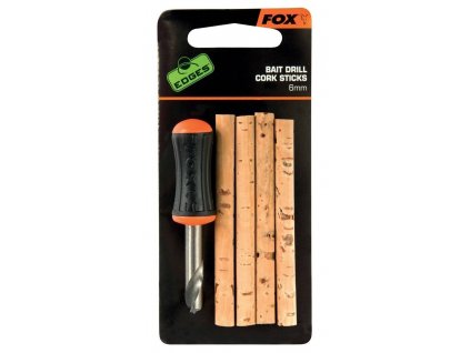 fox edges drill cork stick set