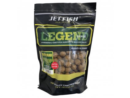 Jet Fish Legend Range - Extra tvrde boilie 250g -20mm Biocrab