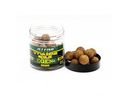 Jet Fish 250ml-20mm Legend range Vyvážené boilie : BIOSQUID