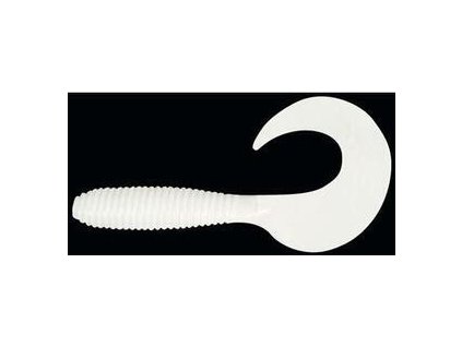 Gumová nástraha TWISTER RELAX ® 4" (7,5CM) - BÍLÁ