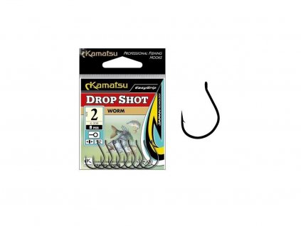 Háčky Kamatsu DROP SHOT Worm 1/0