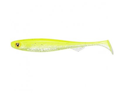 fox rage gumova nastraha slick shads ultra uv chartreuse ayu