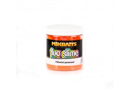 Mikbaits Fluo slime obalovací dip 100g - Půlnoční pomeranč