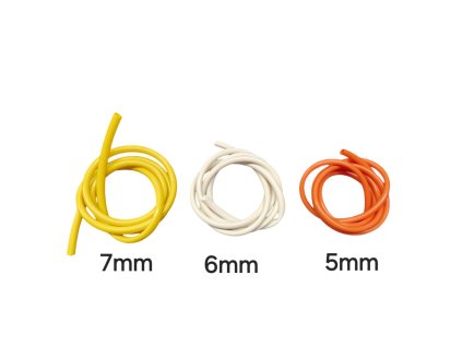 Ochranná bužírka 5 mm, 1 metr - oranžová