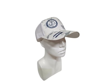 Kšiltovka NFC Multicam- Bílá - Modré logo