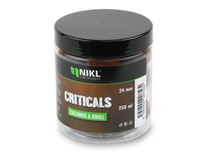 nikl criticals boilie calanus krill 250 ml