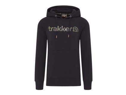trakker mikina cr logo hoody black camo