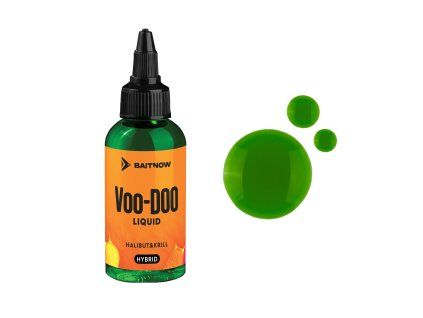 BOOSTER BAITNOW VOO DOO HYBRID HALIBUT KRILL LIQUID 02